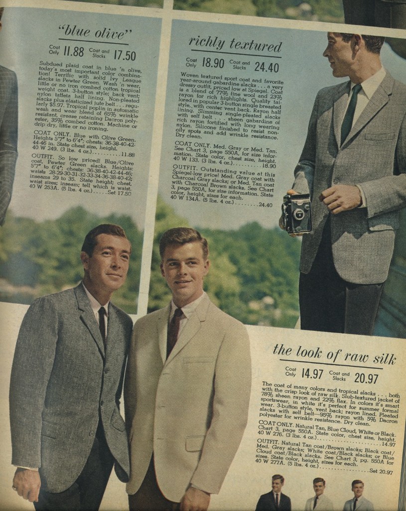 Spiegel 1963 men's sport coats