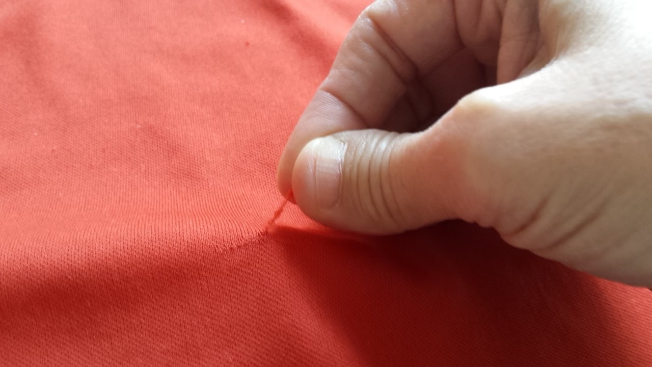 Fix a Fabric Snag - YouTube